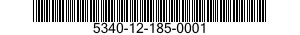 5340-12-185-0001 BRACKET,MOUNTING 5340121850001 121850001