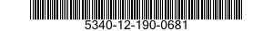5340-12-190-0681 RETAINER,HELICAL COMPRESSION SPRING 5340121900681 121900681