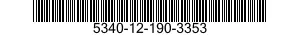 5340-12-190-3353 CLIP,RETAINING 5340121903353 121903353