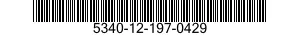5340-12-197-0429 HANDLE,BOW 5340121970429 121970429