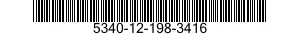 5340-12-198-3416 BOLT ASSEMBLY,CLAMP 5340121983416 121983416