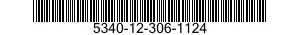 5340-12-306-1124 CASTER,RIGID 5340123061124 123061124