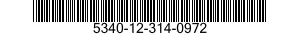 5340-12-314-0972 PLATE,MENDING 5340123140972 123140972