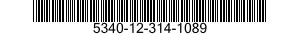 5340-12-314-1089 BRACKET,MOUNTING 5340123141089 123141089