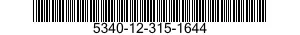 5340-12-315-1644 DAMPER,SHIMMY 5340123151644 123151644