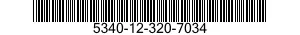 5340-12-320-7034 BRACKET,ANGLE 5340123207034 123207034