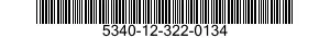 5340-12-322-0134 BRACKET,DOUBLE ANGLE 5340123220134 123220134