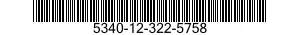 5340-12-322-5758 HANDLE,BOW 5340123225758 123225758
