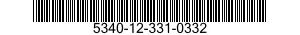 5340-12-331-0332 HANDLE,BOW 5340123310332 123310332