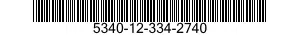 5340-12-334-2740 LOCK,FLUSH 5340123342740 123342740