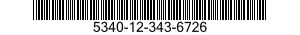 5340-12-343-6726 CLIP,SPRING TENSION 5340123436726 123436726