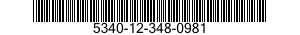 5340-12-348-0981 BRACKET,ANGLE 5340123480981 123480981