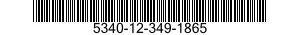 5340-12-349-1865 CLEAT,ROPE 5340123491865 123491865