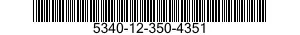5340-12-350-4351 CLAMP,BLOCK,SECTION 5340123504351 123504351
