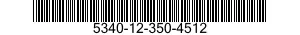 5340-12-350-4512 CUSHION,ARCHED 5340123504512 123504512