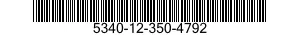 5340-12-350-4792 PADLOCK 5340123504792 123504792