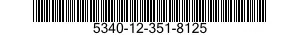 5340-12-351-8125 CLAMP,BLOCK,SECTION 5340123518125 123518125