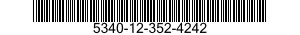 5340-12-352-4242 BRACKET,MOUNTING 5340123524242 123524242