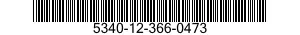 5340-12-366-0473 BRACKET,MULTIPLE ANGLE 5340123660473 123660473