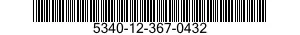 5340-12-367-0432 BRACKET,MOUNTING 5340123670432 123670432