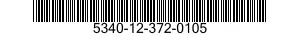 5340-12-372-0105 BRACKET,ANGLE 5340123720105 123720105