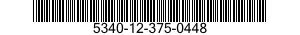 5340-12-375-0448 BRACKET,ANGLE 5340123750448 123750448