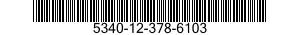 5340-12-378-6103 INSERT,SELF-LOCKING 5340123786103 123786103