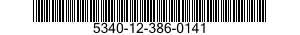 5340-12-386-0141 BUMPER 5340123860141 123860141