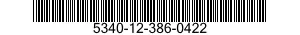 5340-12-386-0422 TORSION BAR,HINGE 5340123860422 123860422
