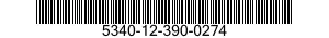 5340-12-390-0274 BRACKET,MOUNTING 5340123900274 123900274