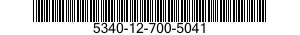 5340-12-700-5041 STRAP,RETAINING 5340127005041 127005041