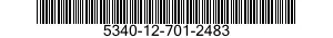 5340-12-701-2483 BRACKET,MOUNTING 5340127012483 127012483