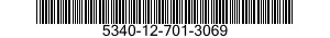 5340-12-701-3069 BRACKET,ANGLE 5340127013069 127013069