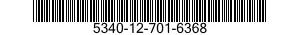 5340-12-701-6368 PLATE,MOUNTING 5340127016368 127016368