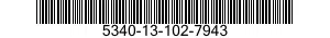 5340-13-102-7943 BRACKET,PIPE: 5340131027943 131027943