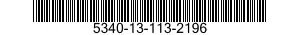 5340-13-113-2196 BRACKET,ANGLE: 5340131132196 131132196