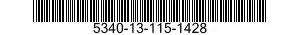 5340-13-115-1428 HANDLE,BOW: 5340131151428 131151428