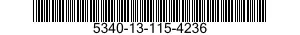5340-13-115-4236 HANDLE,EXTENSION: 5340131154236 131154236