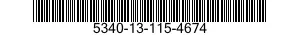 5340-13-115-4674 SLIDE,DRAWER,EXTENSION 5340131154674 131154674