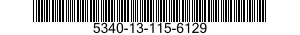 5340-13-115-6129 INSERT,SELF-LOCKING 5340131156129 131156129