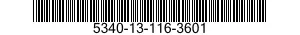 5340-13-116-3601 BRACKET,MULTIPLE ANGLE 5340131163601 131163601