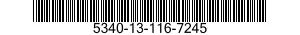 5340-13-116-7245 BRACKET,ANGLE 5340131167245 131167245