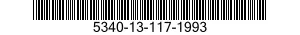 5340-13-117-1993 BRACKET,PIPE 5340131171993 131171993