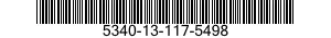 5340-13-117-5498 PLATE,MENDING 5340131175498 131175498