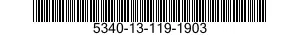 5340-13-119-1903 BOLT ASSEMBLY,CLAMP 5340131191903 131191903