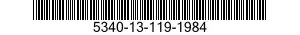 5340-13-119-1984 BRACKET,MOUNTING 5340131191984 131191984