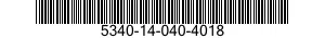 5340-14-040-4018 RING,RETAINING 5340140404018 140404018
