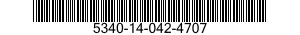 5340-14-042-4707 INSERT,SCREW THREAD 5340140424707 140424707