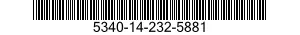 5340-14-232-5881 MOUNT,RESILIENT,UTILITY 5340142325881 142325881