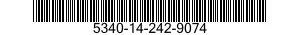 5340-14-242-9074 LEAF,BUTT HINGE 5340142429074 142429074